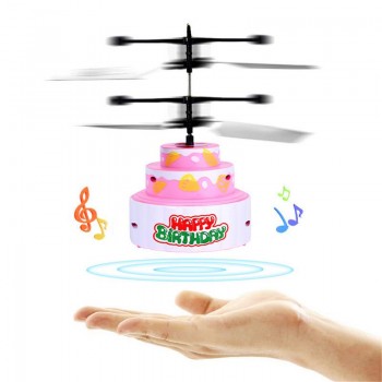 RC Flying Ball Luminous Kids Flight Balls Electronic Infrared Induction Aircraft Children Remote Control Toys Mini Helicopter