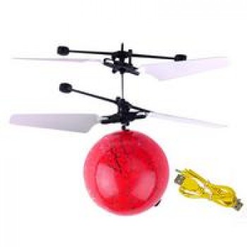 RC Flying Ball Luminous Kids Flight Balls Electronic Infrared Induction Aircraft Children Remote Control Toys Mini Helicopter