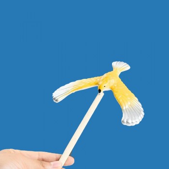 HIINST Funny Amazing Balancing Eagle With Pyramid Stand Magic Bird Desk Kids Toy Fun Learn AA# dropship