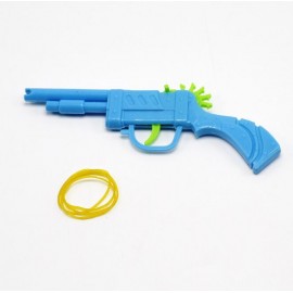 3pcs/set New Style Toy Elastic Guns Plastic ABS Toy Rubber Band Bullet Guns Play Toys Pratical Jokes 035