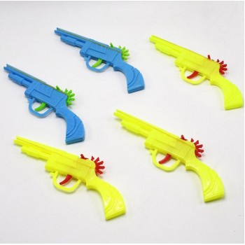 3pcs/set New Style Toy Elastic Guns Plastic ABS Toy Rubber Band Bullet Guns Play Toys Pratical Jokes 035