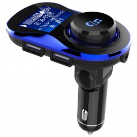 Wireless FM Modulator Car Radio Kits Hands-free Bluetooth FM Transmitter Dual USB Charging Support U Disk Mp3 Player for Phone