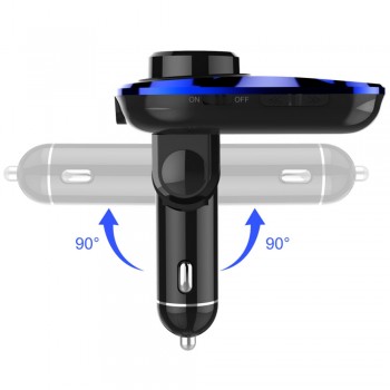 Wireless FM Modulator Car Radio Kits Hands-free Bluetooth FM Transmitter Dual USB Charging Support U Disk Mp3 Player for Phone