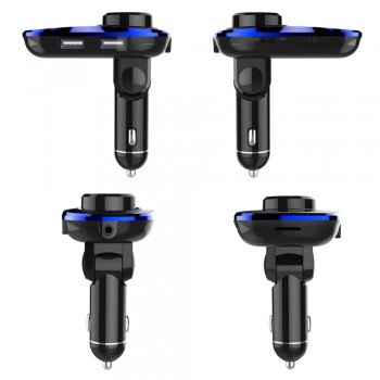 Wireless FM Modulator Car Radio Kits Hands-free Bluetooth FM Transmitter Dual USB Charging Support U Disk Mp3 Player for Phone