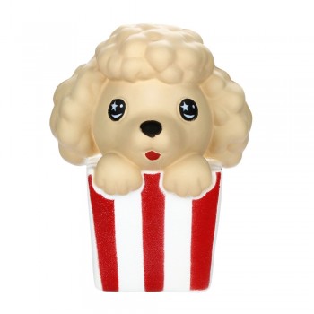 Fun Squishy Cartoon Animal Cute Christmas Poodle Funny Children Toys Slow Rising Fruits Scented Squishy Stress Relief Toy