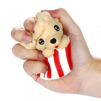 Fun Squishy Cartoon Animal Cute Christmas Poodle Funny Children Toys Slow Rising Fruits Scented Squishy Stress Relief Toy