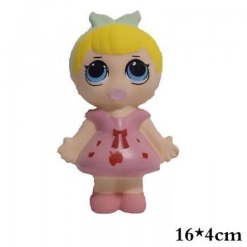 Kawaii Cartoon LOL Squishies Dolls Slow Rising Scented Stress Reliever Toys Action Figure smooshyese Christmas gift
