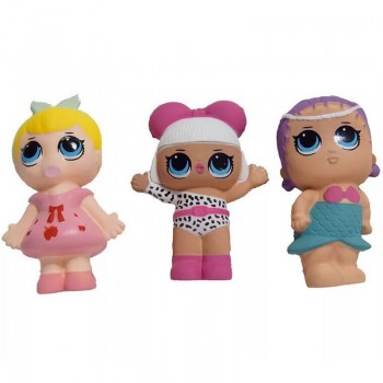 Kawaii Cartoon LOL Squishies Dolls Slow Rising Scented Stress Reliever Toys Action Figure smooshyese Christmas gift