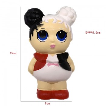 Kawaii Cartoon LOL Squishies Dolls Slow Rising Scented Stress Reliever Toys Action Figure smooshyese Christmas gift
