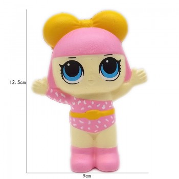 Kawaii Cartoon LOL Squishies Dolls Slow Rising Scented Stress Reliever Toys Action Figure smooshyese Christmas gift