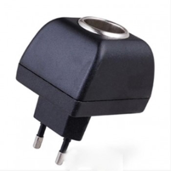 Car-styling AUTO Adapter Home Wall Charger AC 90-240V To DC 12V Car Cigarette Lighter Socket Charger Switch HOT