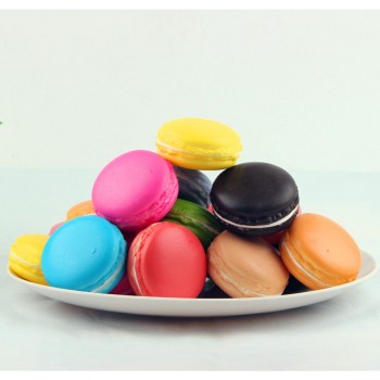 Simulation Macaron Food Squishy Super Slow Rising Kid Toy Decompression Toys ADHD Anxiety Stress Relief Focus Toys Gift