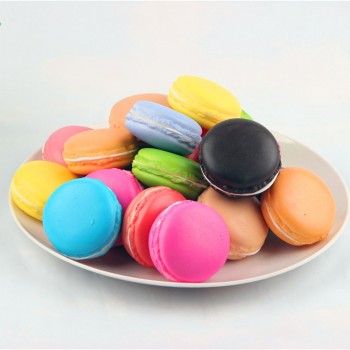 Simulation Macaron Food Squishy Super Slow Rising Kid Toy Decompression Toys ADHD Anxiety Stress Relief Focus Toys Gift