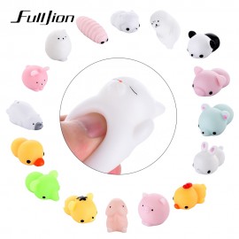 Fulljion Stress Relief Toys Cat Mochi Squishy Squish Surprise Antistress Gags Practical Jokes Squishi Kawaii Funny For Children