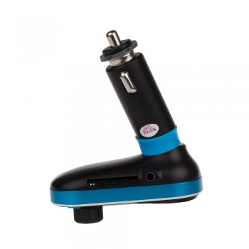 Onever Bluetooth Handsfree Car Kit Wireless Bluetooth FM Transmitter MP3 Player Car Charger For iPhone Samsung Smart Phone