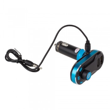 Onever Bluetooth Handsfree Car Kit Wireless Bluetooth FM Transmitter MP3 Player Car Charger For iPhone Samsung Smart Phone