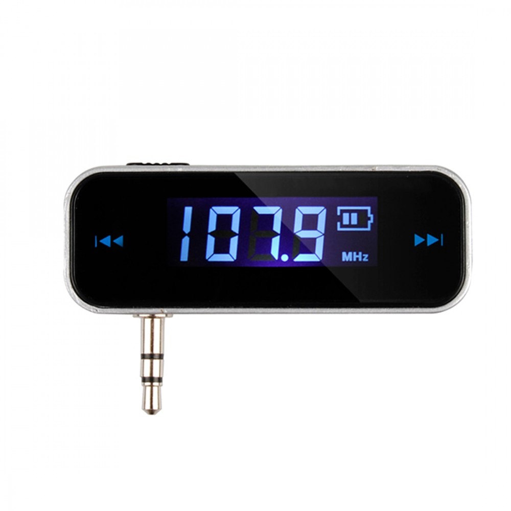 Marsnaska New Mini Wireless Transmitter 3.5mm In-car Music Audio FM Transmitter For iPhone Plus Samsung iPad Car MP3 Transmitter