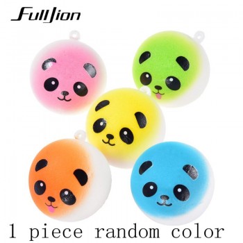 Fulljion Squishy Squishe Antistress Slow Rising Novelty amp; Gag Toys Gadget Anti-stress Jumbo Panda Stress Relief Funny Keychain