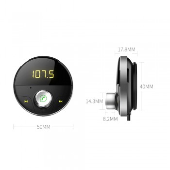 Bluetooth AUX Handsfree Car Kit 3.5mm Jack Audio MP3 Player Wireless FM Transmitter Auto SpeakerPhone Car kit USB Adapter DY252