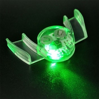 Flashing LED Light Up Mouth Braces Piece Glow Teeth For Halloween Party Rave
