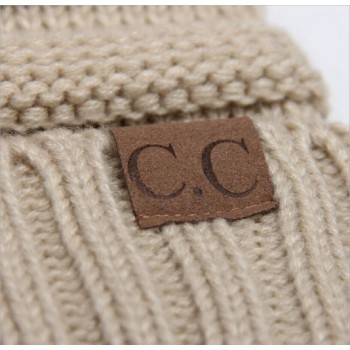 Winter Cap Women Knitted Hat Unisex Folds Ponytail Beanie Hat 10 Color Outdoor Wool cap Girls Caps Warm Hat Elasticity 55-60CM