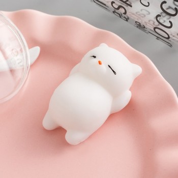 1 PC Cute Soft Squishy Slow Rising Squeeze Fun Joke Cat Wipes Antistress Boot Ball Sticky Eliminate Pets Fun Stress Squeeze Toys