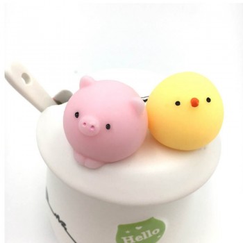 1 PC Cute Soft Squishy Slow Rising Squeeze Fun Joke Cat Wipes Antistress Boot Ball Sticky Eliminate Pets Fun Stress Squeeze Toys