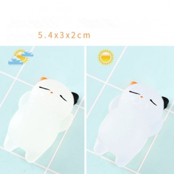 1 PC Cute Soft Squishy Slow Rising Squeeze Fun Joke Cat Wipes Antistress Boot Ball Sticky Eliminate Pets Fun Stress Squeeze Toys