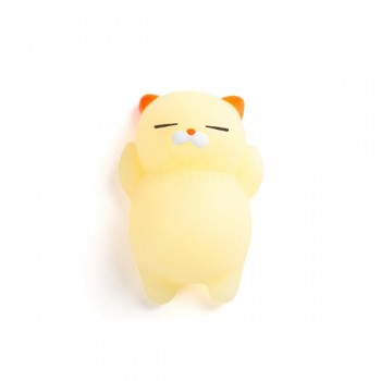 1 PC Cute Soft Squishy Slow Rising Squeeze Fun Joke Cat Wipes Antistress Boot Ball Sticky Eliminate Pets Fun Stress Squeeze Toys
