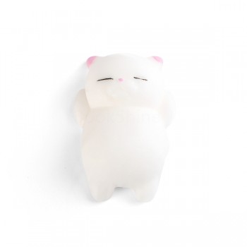 1 PC Cute Soft Squishy Slow Rising Squeeze Fun Joke Cat Wipes Antistress Boot Ball Sticky Eliminate Pets Fun Stress Squeeze Toys