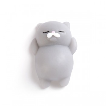 1 PC Cute Soft Squishy Slow Rising Squeeze Fun Joke Cat Wipes Antistress Boot Ball Sticky Eliminate Pets Fun Stress Squeeze Toys