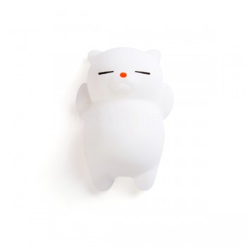 1 PC Cute Soft Squishy Slow Rising Squeeze Fun Joke Cat Wipes Antistress Boot Ball Sticky Eliminate Pets Fun Stress Squeeze Toys