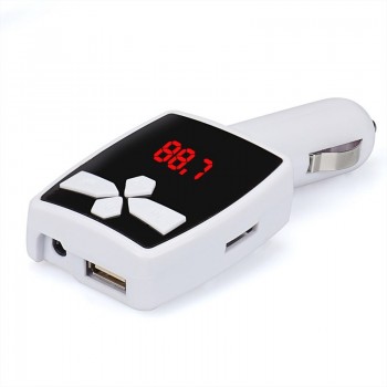 Car MP3 Music Player Automotive Accessories MP3 Player Wireless FM Transmitter Modulator Car Kit USB SD MMC LCD Remote @#128