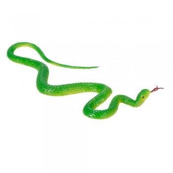 1 Piece 35CM Simulation Black Rubber Snakes April Fools Day Halloween Tricky Funny Toy Fake Snake Garden Props