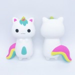 Squishy Kawaii Funny Novelty Rainbow Fox Scented Charm Cute Slow Rising Squishies Stress Reliever Toy Squeeze Toys for Children