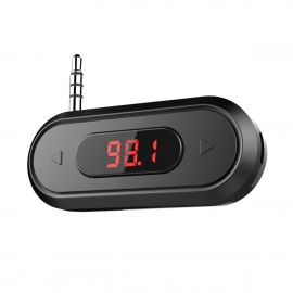 ihens5 Universal Wireless FM Transmitter Audio Adapter Car Kit with 3.5mm jack for xiaomi for iPhone IOS Android Car Spearker