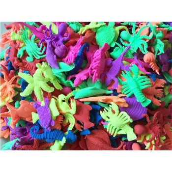10 pcs/lot Growing In Water Bulk Swell Sea Creature Various kinds Mixed Expansion Toy Colorful Puzzle Creative Magic Toys