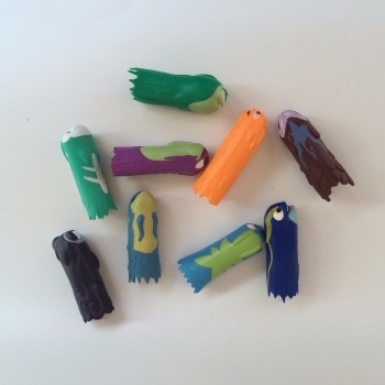 24pcs Slugterra Pistola Gun Bullet Slugs Action Figure Toys Slugterra Hand Puppets Dolls Christmas Birthday Gift for Boy