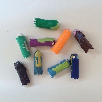 24pcs Slugterra Pistola Gun Bullet Slugs Action Figure Toys Slugterra Hand Puppets Dolls Christmas Birthday Gift for Boy