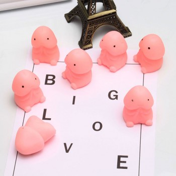 Funny Penis Shape Slow Rebound PU Decompression Toy Slow Rising Toys Stress Relief Relax Pressure Toys Interesting Gifts
