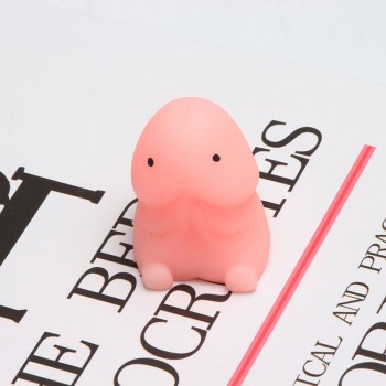 Funny Penis Shape Slow Rebound PU Decompression Toy Slow Rising Toys Stress Relief Relax Pressure Toys Interesting Gifts