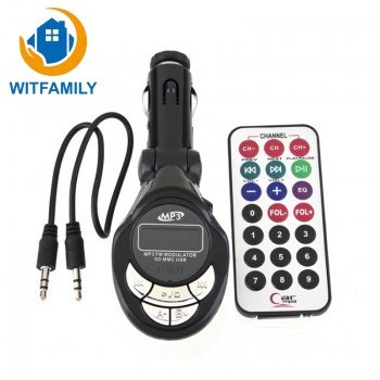 Modern Car Bluetooth MP3 Player Bluetooth Hands-free Phone Car Cigarette Lighter USB Phone Charger Card Machine Music Sound New
