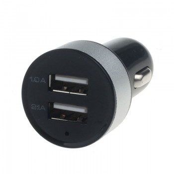 Car Charger Universal 12V 24V To 5V 2Port USB Charger Adapter For Cell phone GPS Car Styling @#113
