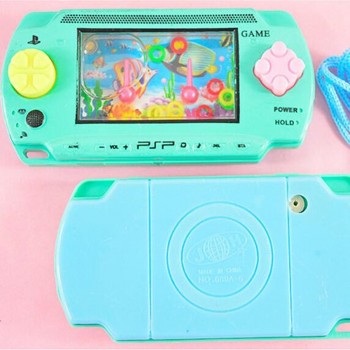 Cultivate Kid Thinking Ability Toys Water Ring Toss Child Handheld Game Machine Parent-Child Interactive Game Toys Random Color