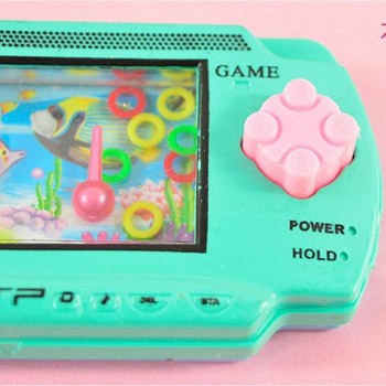 Cultivate Kid Thinking Ability Toys Water Ring Toss Child Handheld Game Machine Parent-Child Interactive Game Toys Random Color