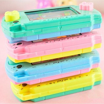 Cultivate Kid Thinking Ability Toys Water Ring Toss Child Handheld Game Machine Parent-Child Interactive Game Toys Random Color