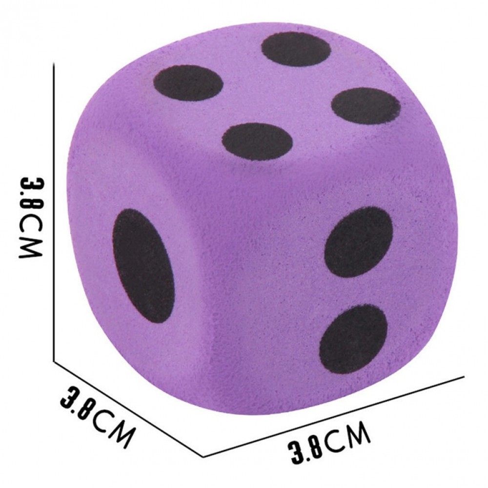 2018 New Specialty Giant EVA Foam Playing Dice Block Party Toy Game Prize for Children