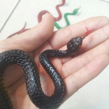 Halloween Prank Prop For Decor High Simulation Rubber Snake Toy Kids Gag Toys Prank Jokes Toys Animals Model Funny Scary Snake