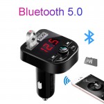 car mp3 music player Bluetooth 5.0 receiver FM transmitter Dual USB car charger U disk / TF card lossless music player