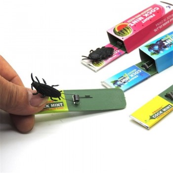 Funny Gadgets Soft Pvc Plastic Cockroach Simulated Chewing Gum Children Scary Toys Halloween Replica Practical Jokes squishy Toy